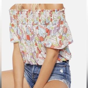 NWT! Free people off shoulder top